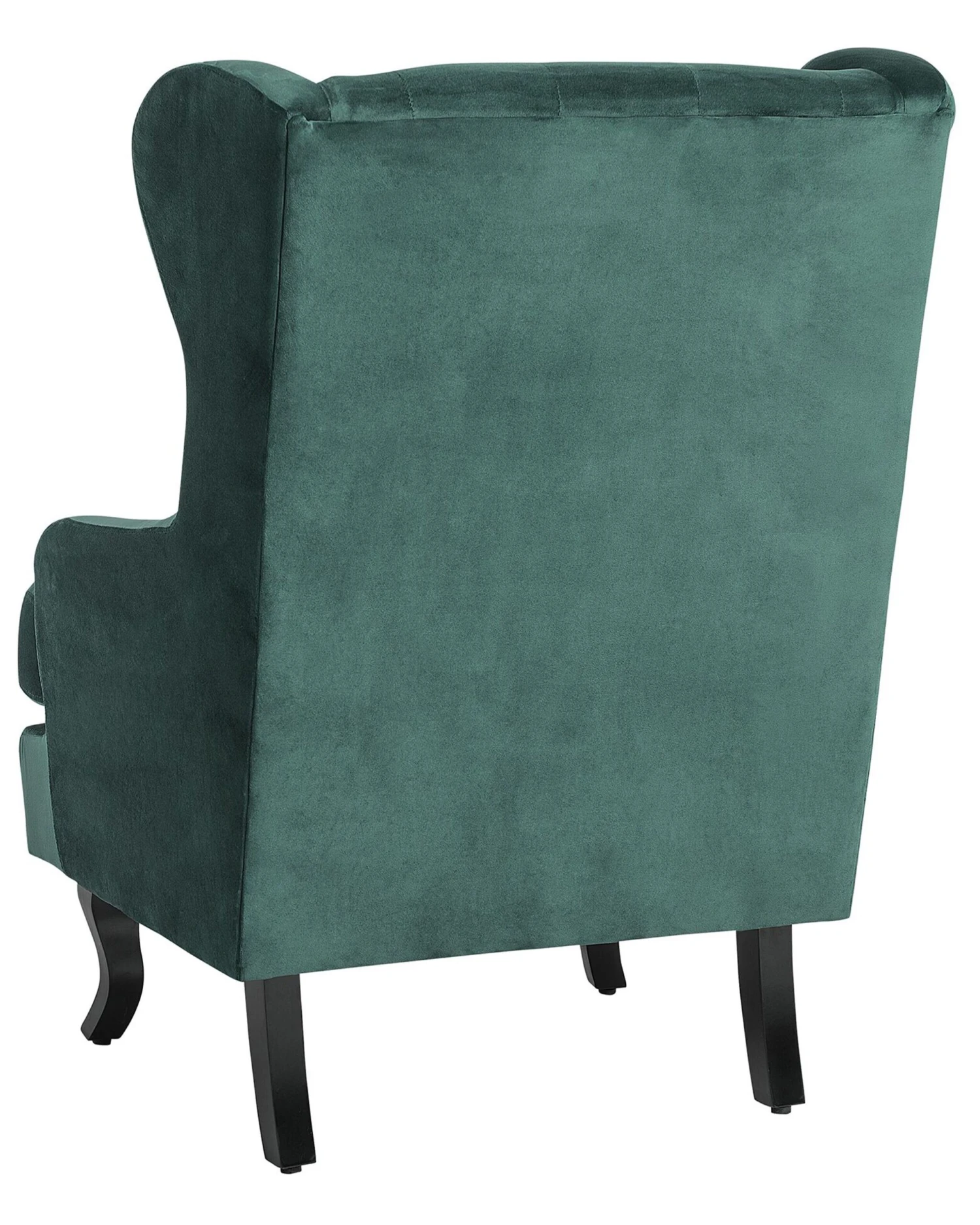 Fauteuil Fluweel Donkergroen ALTA - Afbeelding 6