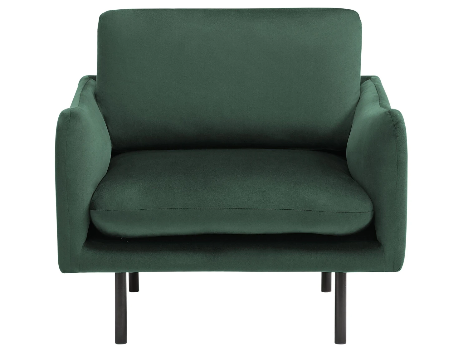 Fauteuil Fluweel Groen VINTERBRO - Afbeelding 4