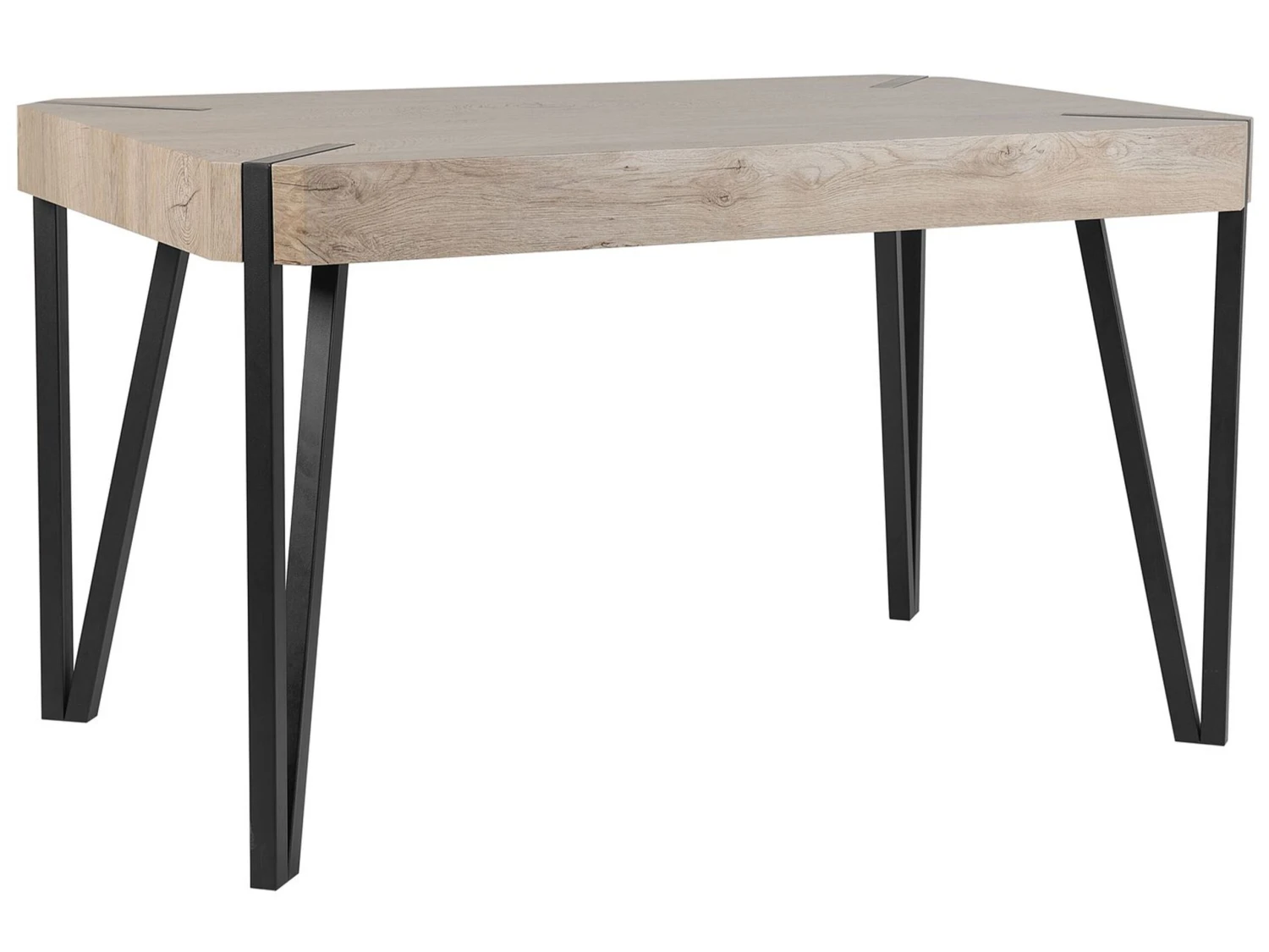 Eettafel Taupe 130 X 80 Cm CAMBELL