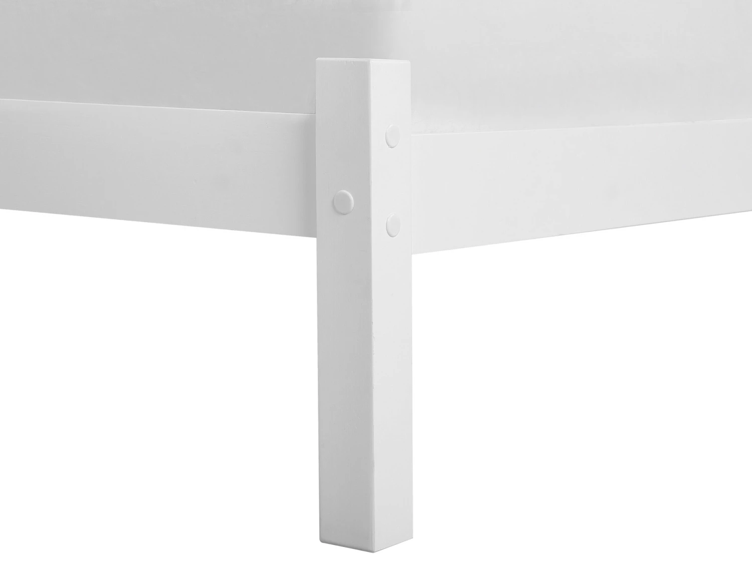 Bed Hout Wit 90 X 200 Cm FLORAC - Afbeelding 8