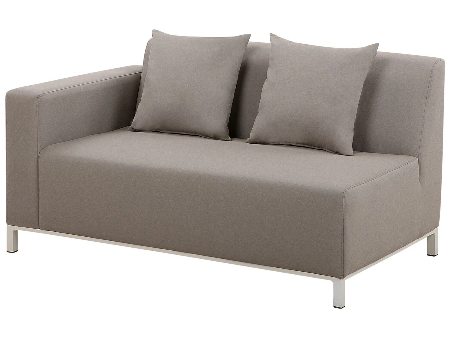 Loungeset 5-zits Stof Beige Linkszijdig BELIZE - Afbeelding 10
