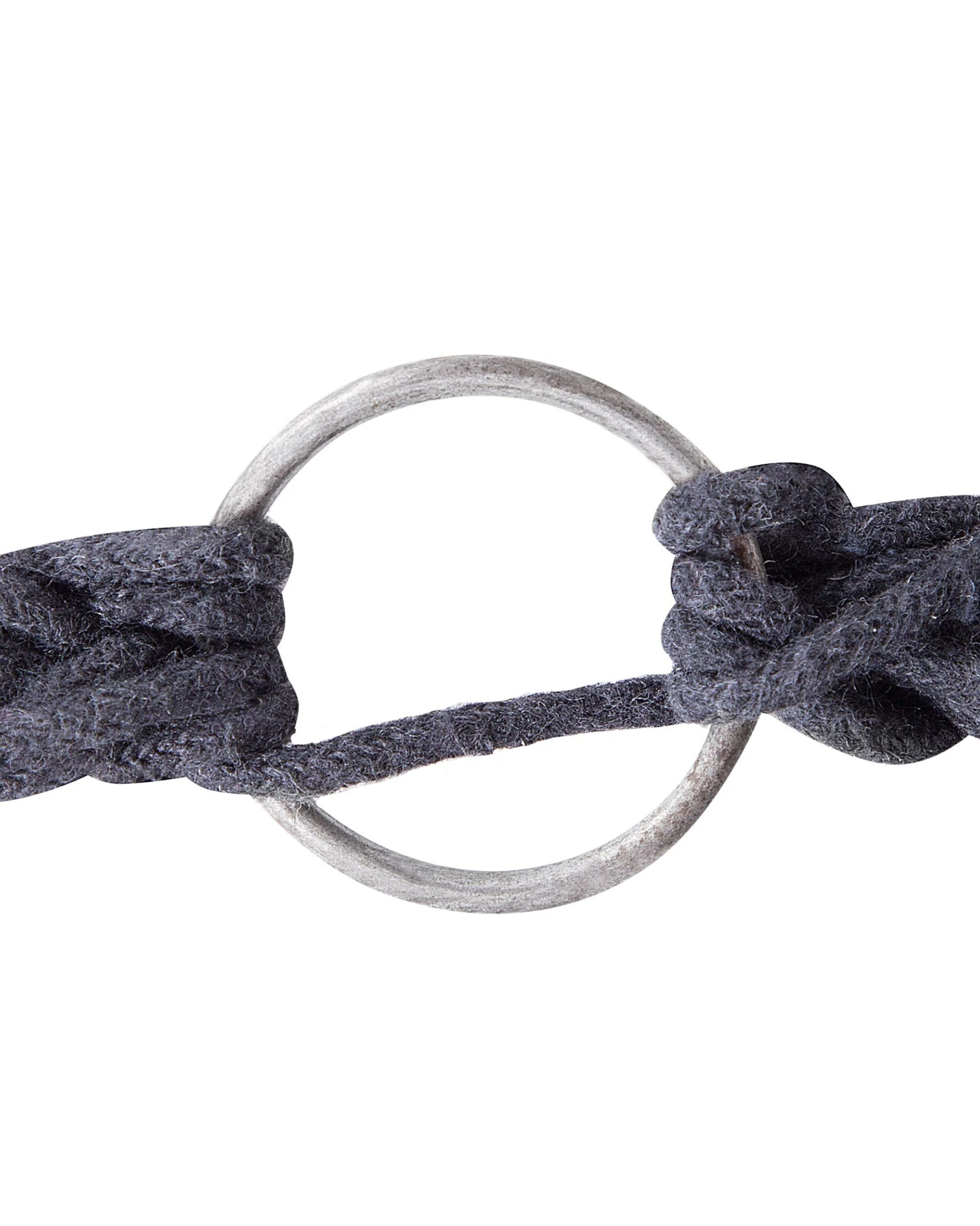 Hangstoel Stof Zwart BUNYAN - Afbeelding 7