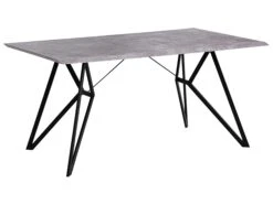 Eettafel Grijs 160 X 90 Cm BUSCOT