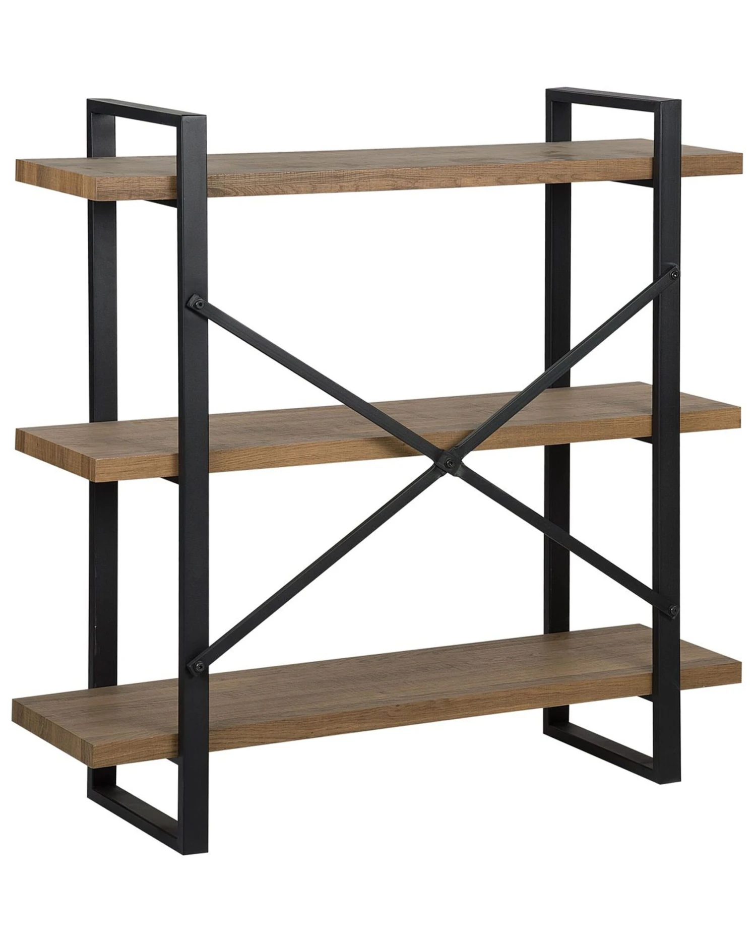 Boekenkast Donkerbruin TIMBER - Afbeelding 4