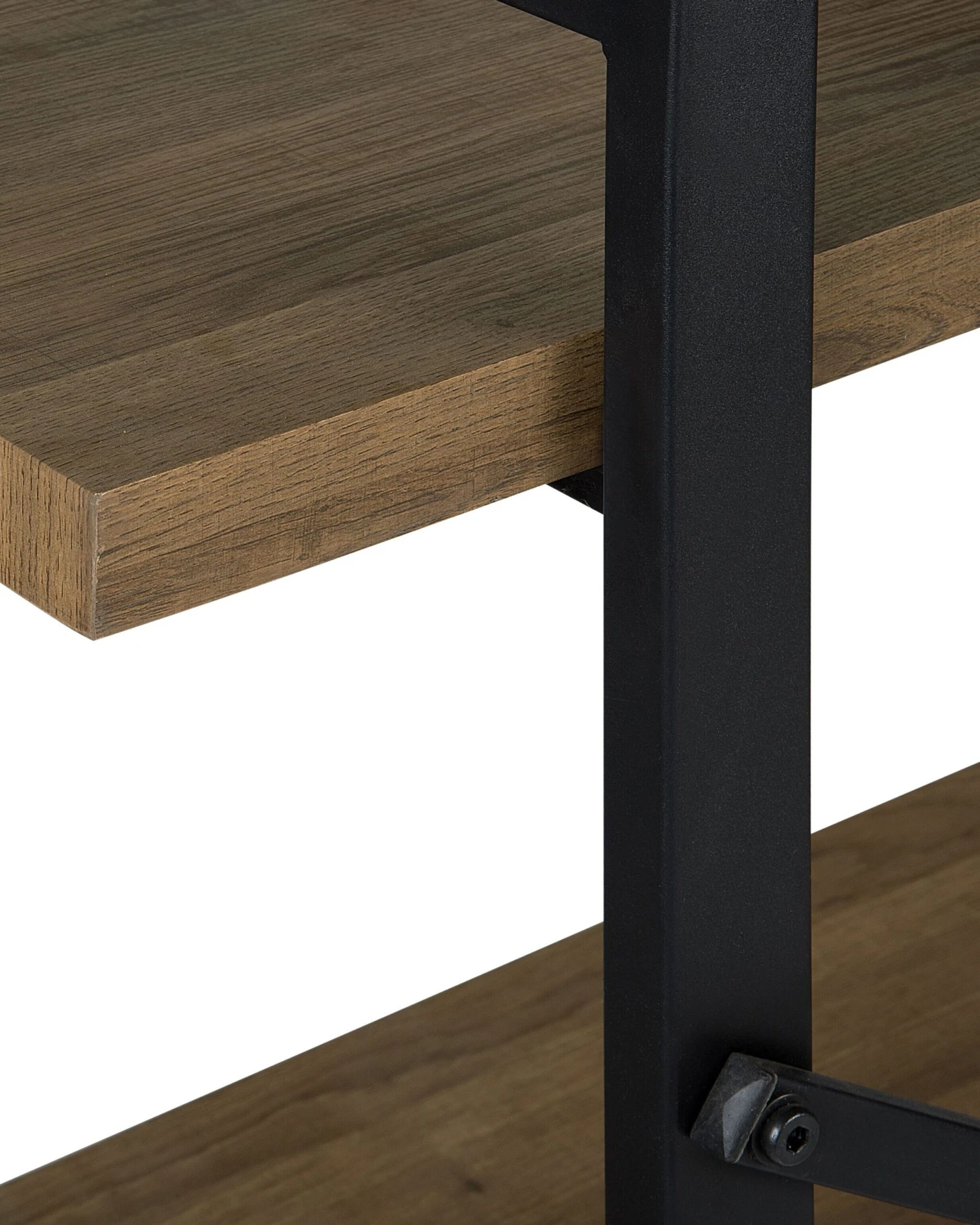 Boekenkast Donkerbruin TIMBER - Afbeelding 5