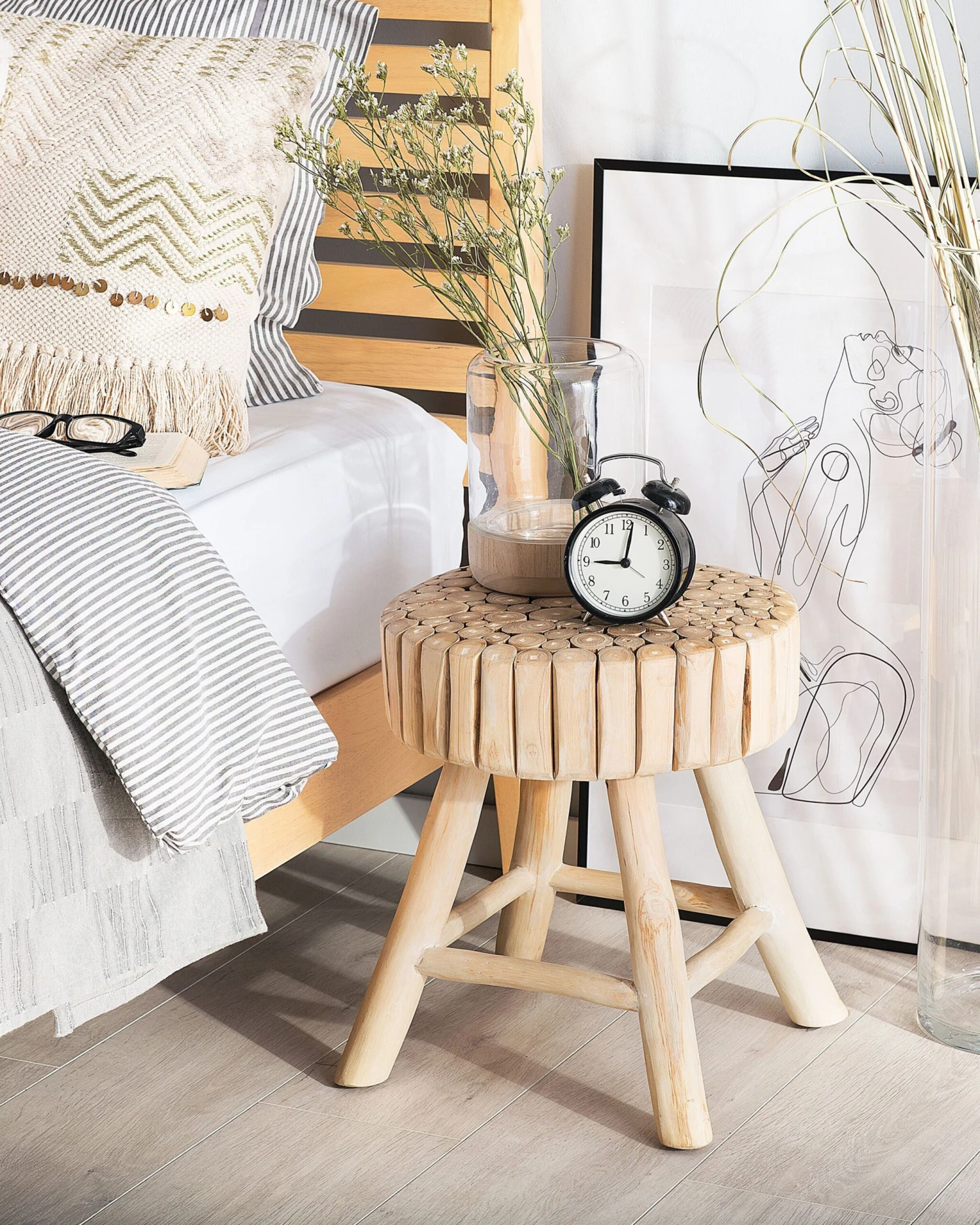 Bijzettafel Teakhout NAMPA - Afbeelding 2