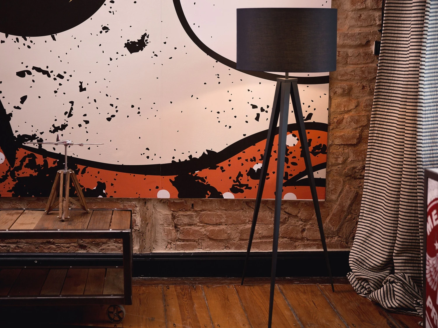 Staande Lamp Zwart STILETTO - Afbeelding 6