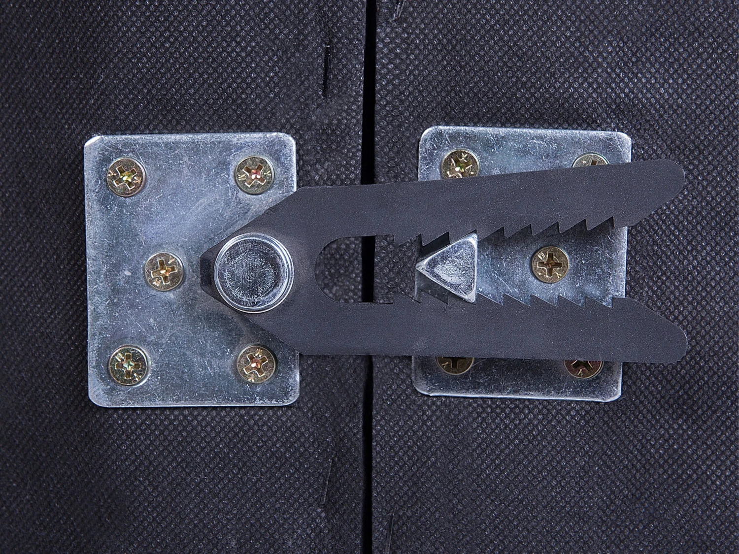 Hoekmodule Stof Zwart FEVIK - Afbeelding 5