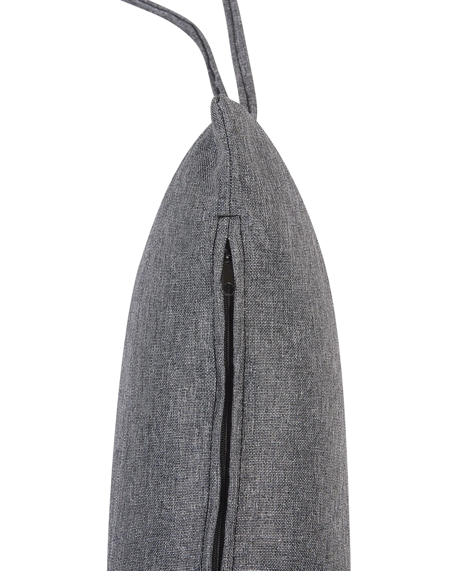 Hangstoel Met Standaard Rotan Grijs/zwart PINETO - Afbeelding 10