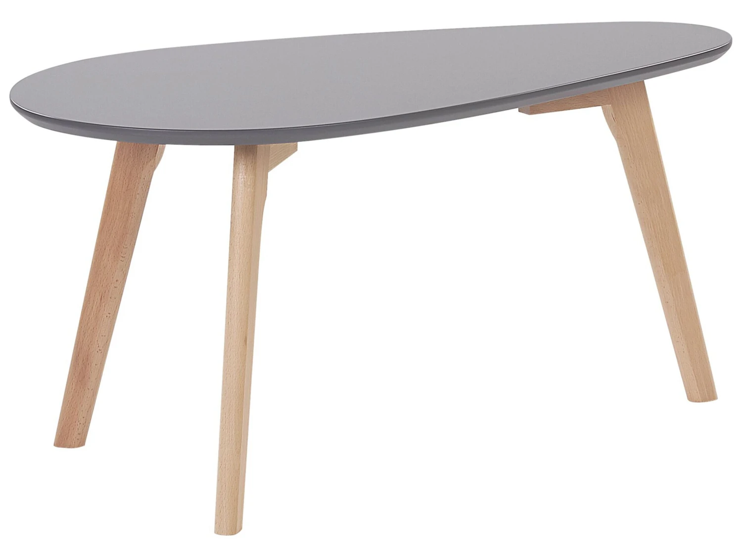 Salontafel Set Van 2 Grijs/lichtbruin FLY III - Afbeelding 6