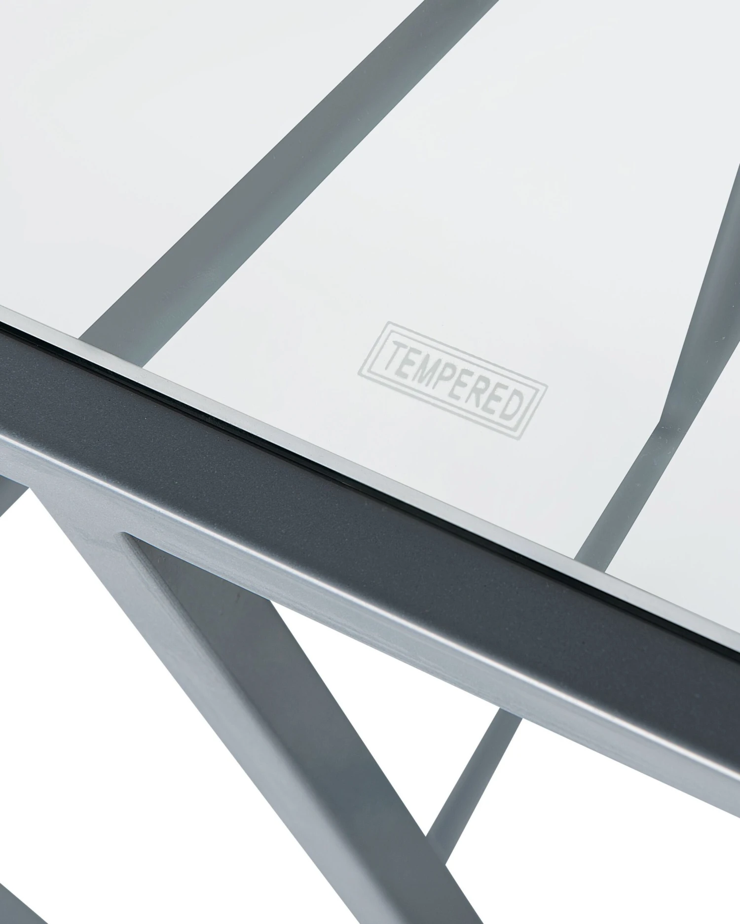 Sidetable Glas Zilver ORLAND - Afbeelding 7