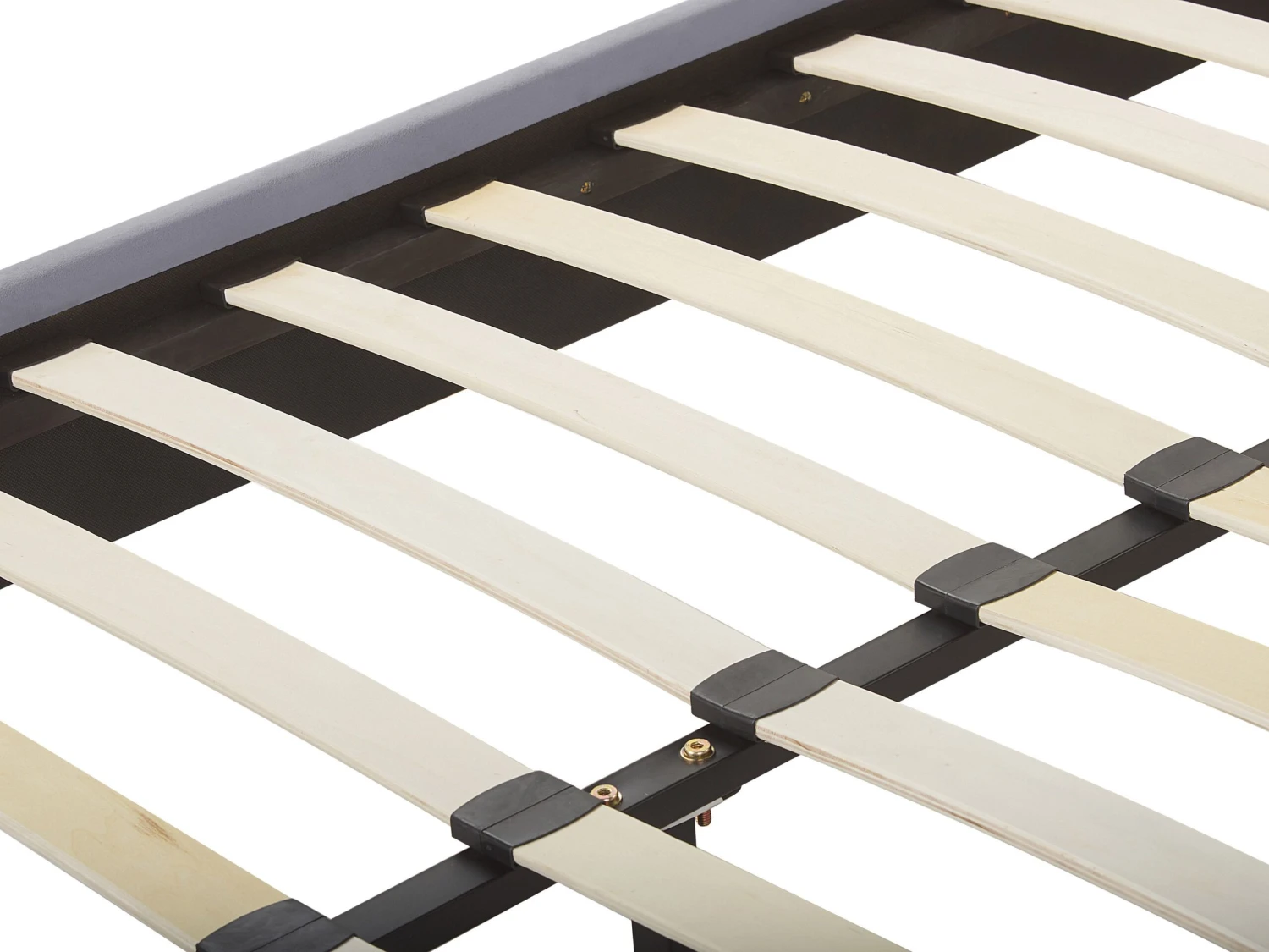 Bed Fluweel Grijs In Diverse Formaten FLAYAT - Afbeelding 8