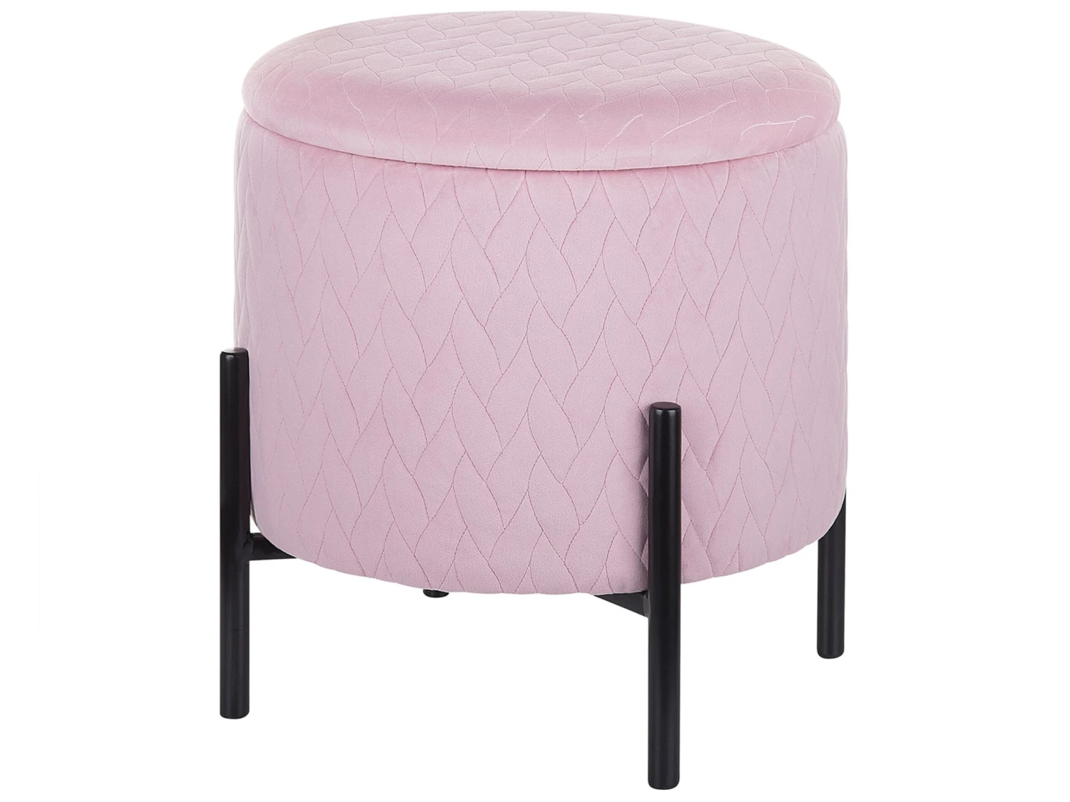 Hocker Fluweel Roze WENONA