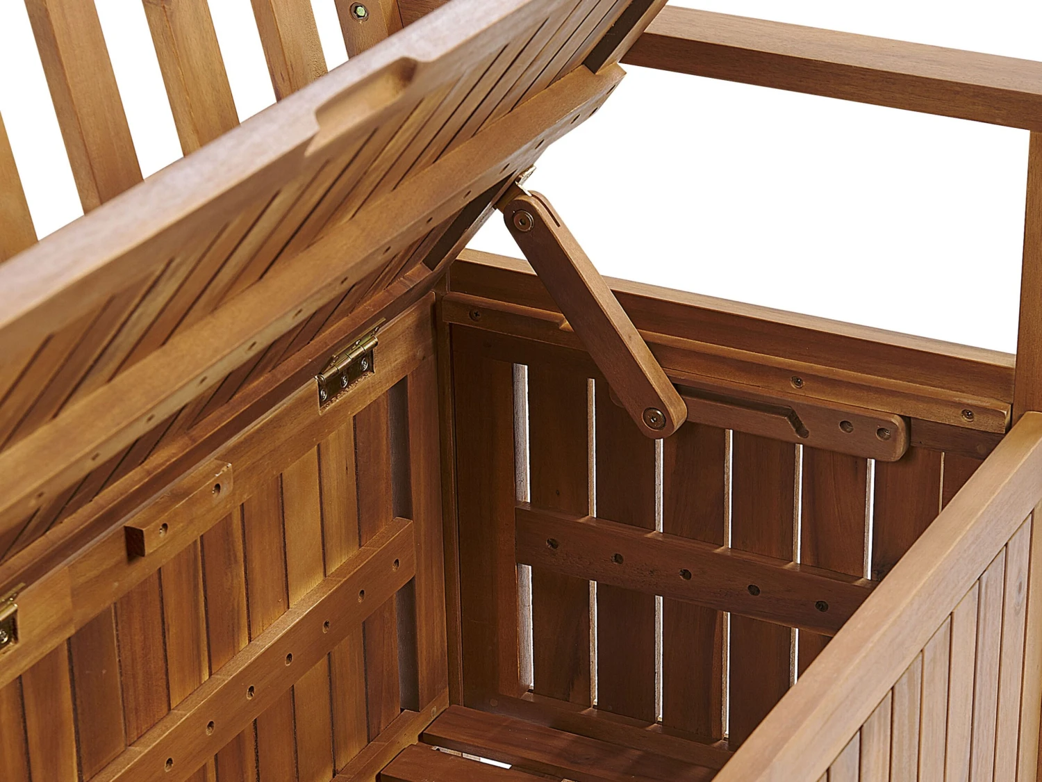 Tuinbank Met Opbergruimte Acaciahout SOVANA - Afbeelding 8