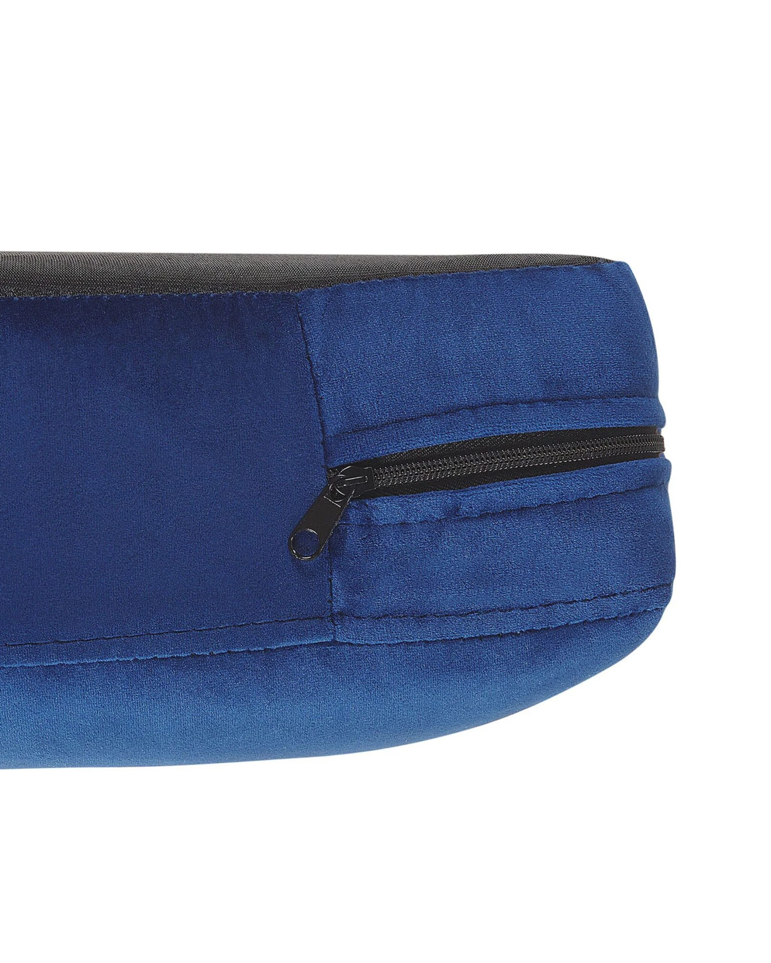 Fauteuil Fluweel Kobaltblauw VIETAS - Afbeelding 7