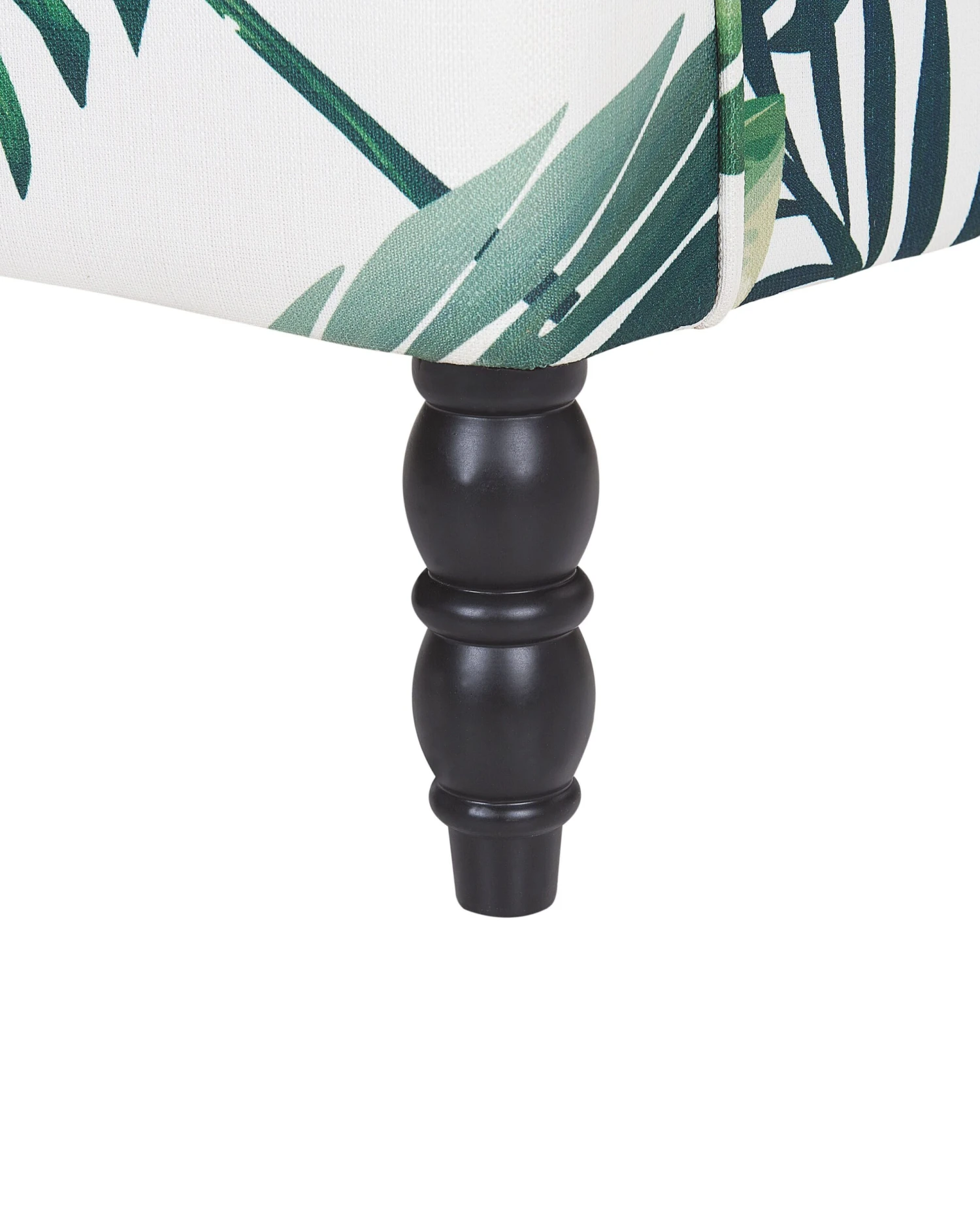 Fauteuil Met Hocker Wit/groen SANDSET - Afbeelding 7