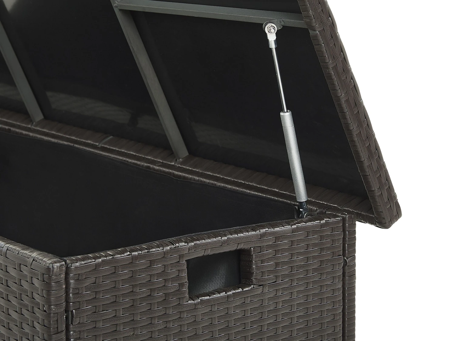 Kussenbox Rotan Bruin 126 X 46 MODENA - Afbeelding 6