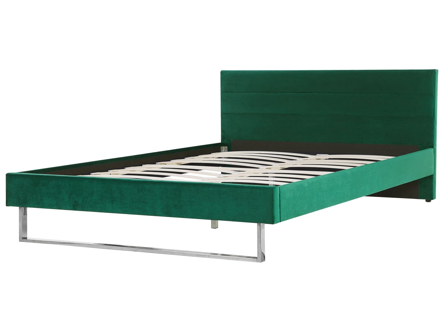 Bed Fluweel Groen In Diverse Formaten BELLOU - Afbeelding 3