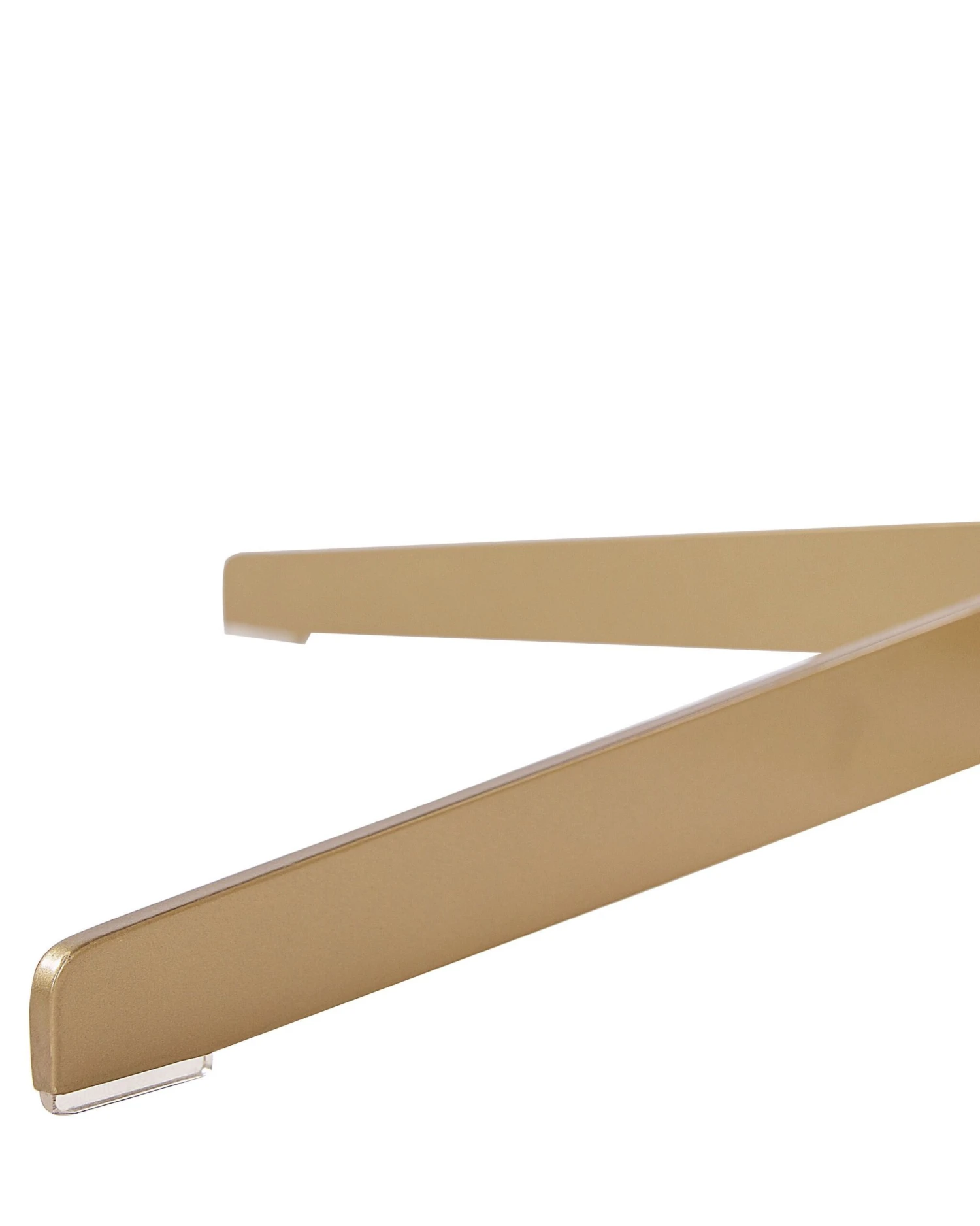 Fauteuil Met Hocker Fluweel Beige MOLLE - Afbeelding 6