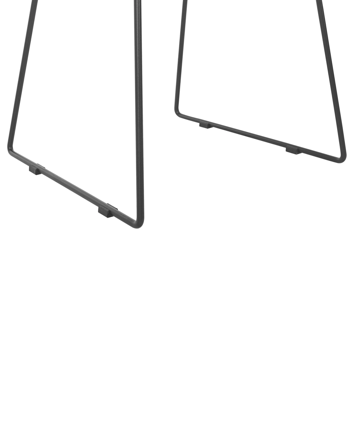 Eetkamerstoel Set Van 2 Kunststof Geel SYLVA - Afbeelding 7