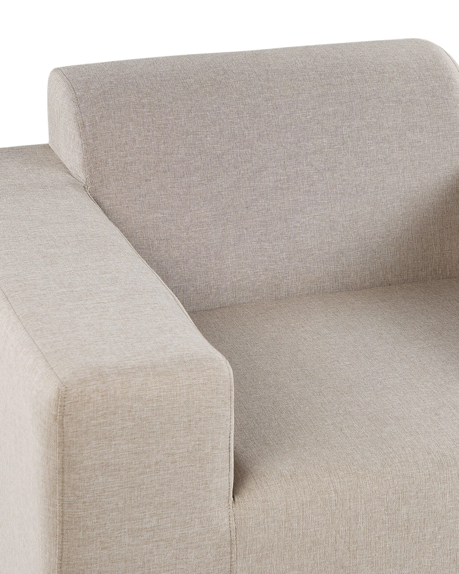 Tuinfauteuil Set Van 2 Stof Beige/wit ROVIGO - Afbeelding 7