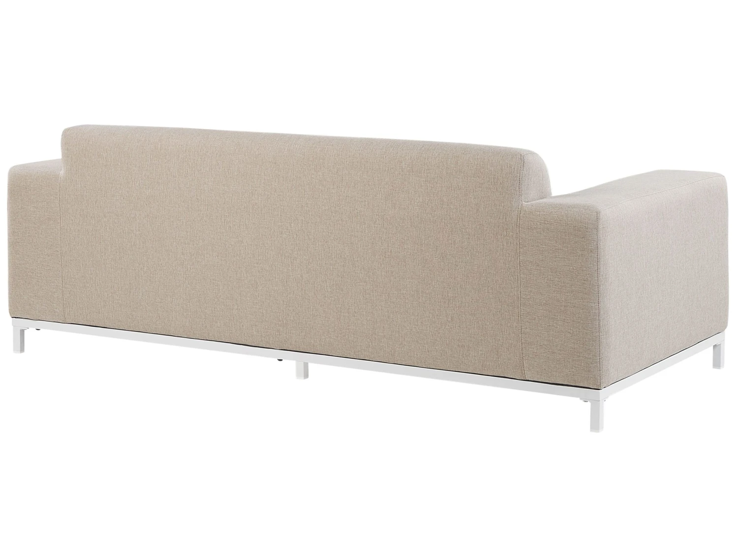 Tuinbank 3-zits Stof Beige/wit ROVIGO - Afbeelding 6