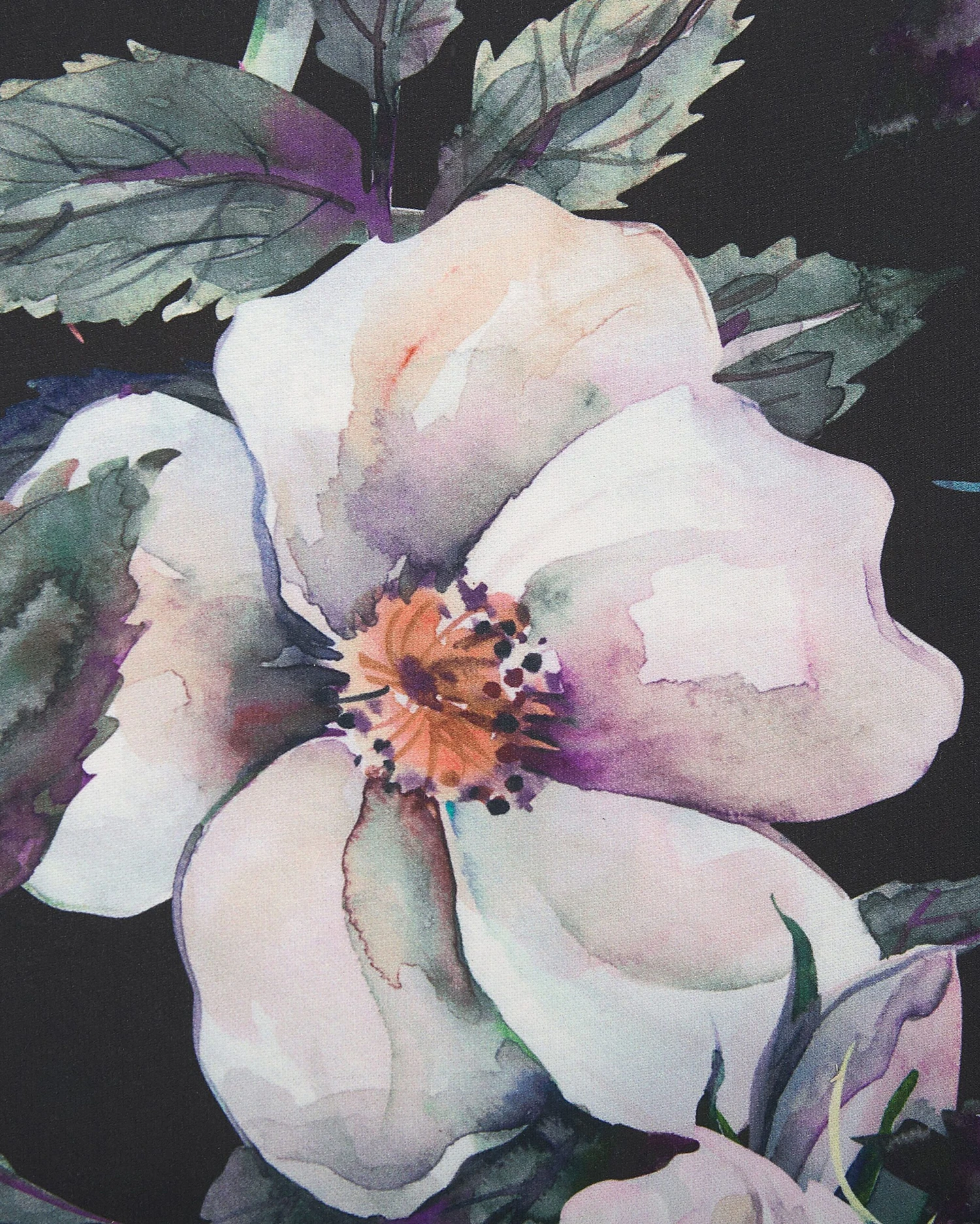 Fauteuil Stof Zwart RIBE - Afbeelding 7