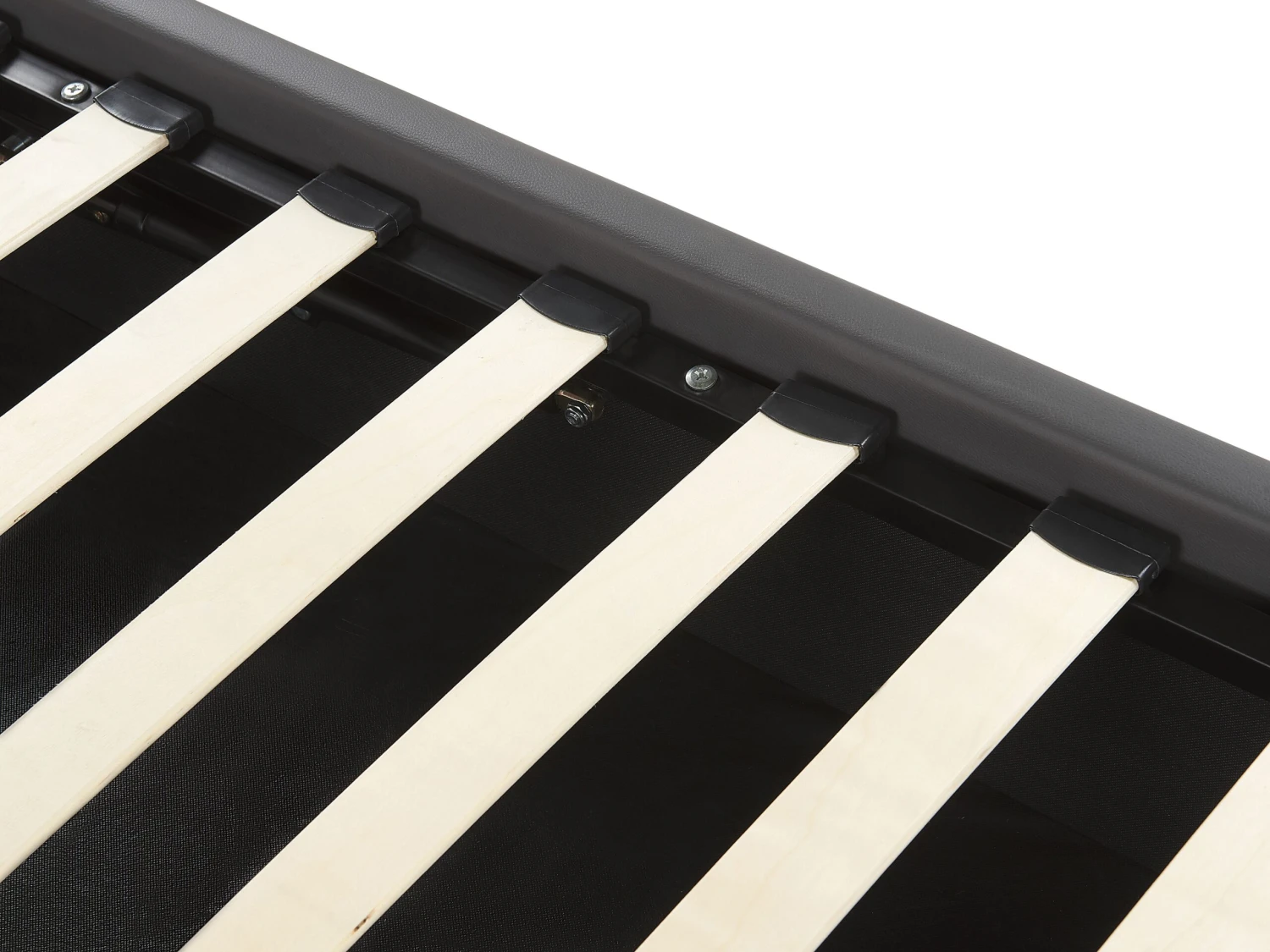 Bed Kunstleer Grijs Met Opbergruimte In Diverse Formaten DREUX - Afbeelding 9