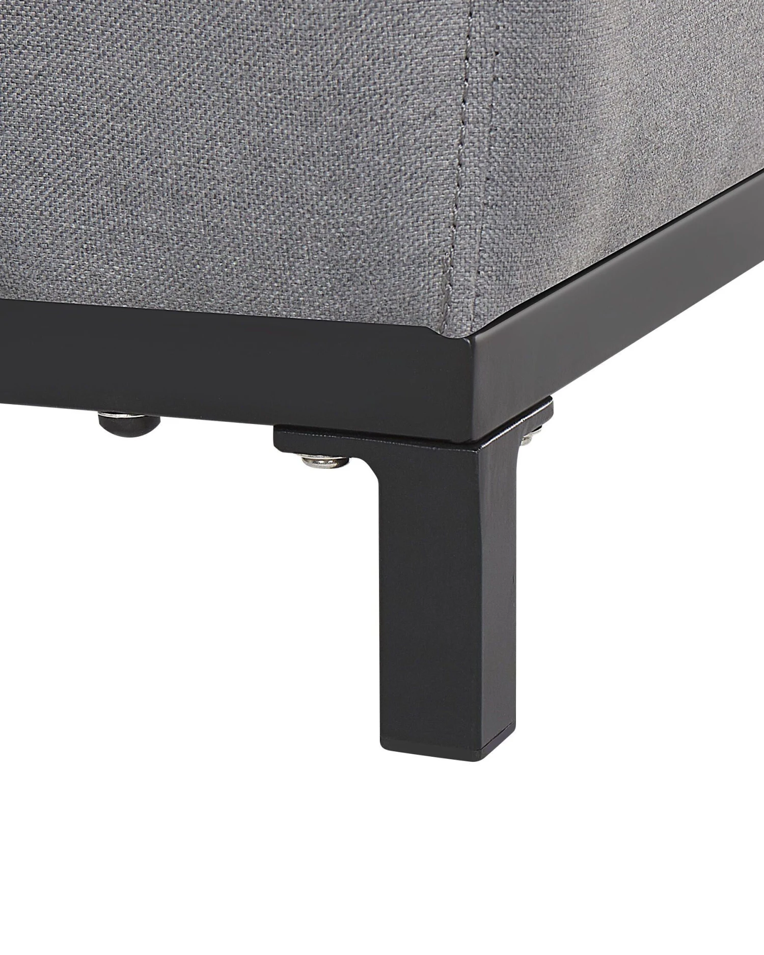 Tuinfauteuil Set Van 2 Stof Grijs/zwart ROVIGO - Afbeelding 8