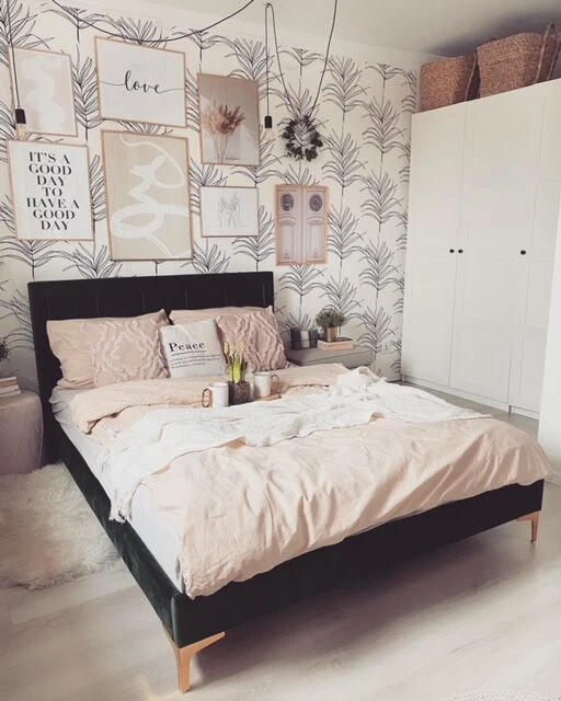 Bed Fluweel Groen In Diverse Formaten LIMOUX - Afbeelding 3