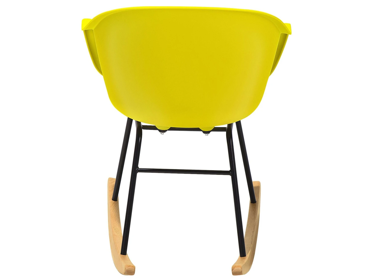 Schommelstoel Kunststof Geel HARMONY - Afbeelding 8