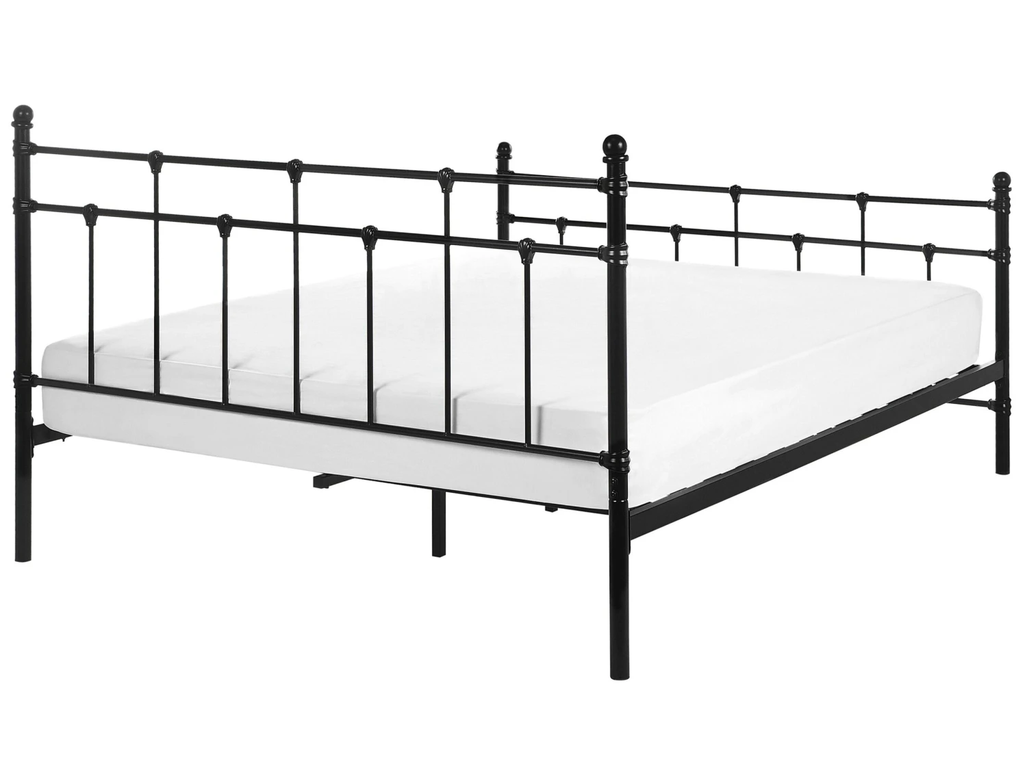 Bed Metaal Zwart In Diverse Formaten LYNX - Afbeelding 5