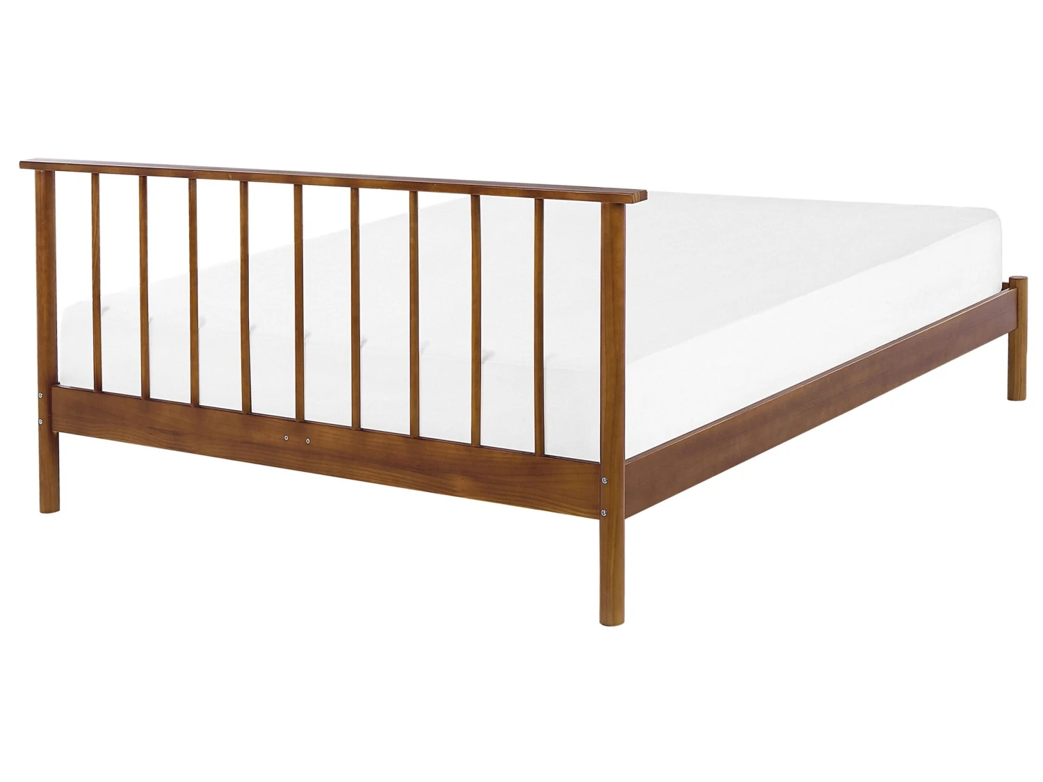 Bed Hout Lichtbruin In Diverse Formaten BARRET - Afbeelding 4