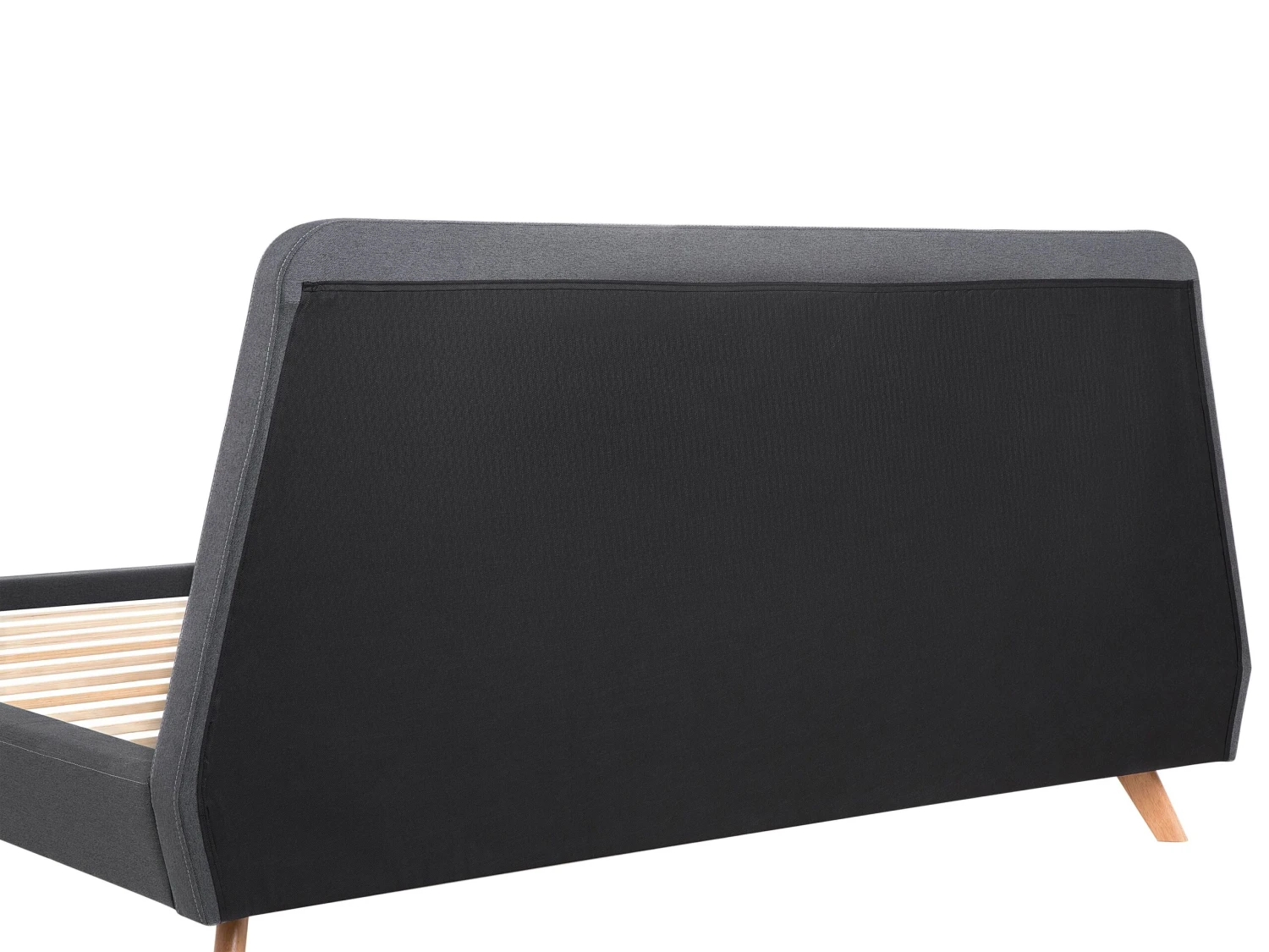 Bed Stof Grijs In Diverse Formaten VIENNE - Afbeelding 7