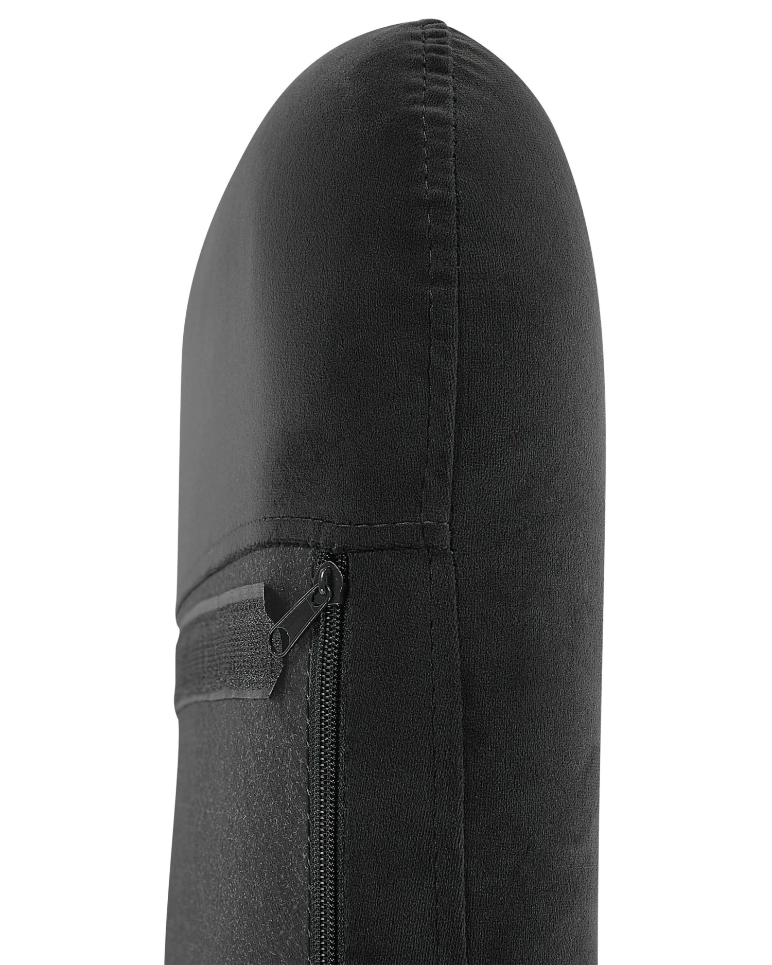 Schommelstoel Fluweel Zwart ELLAN - Afbeelding 7