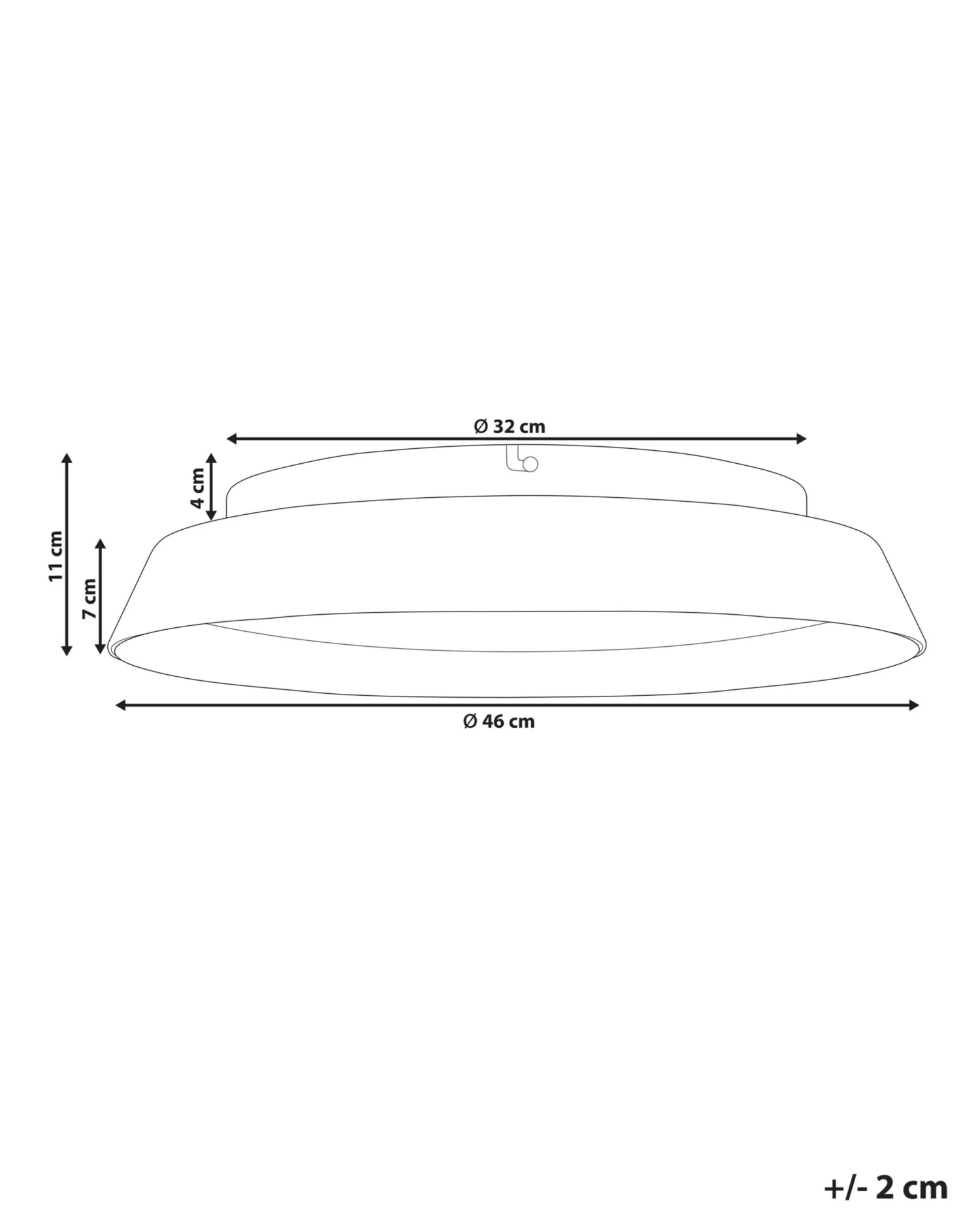 Plafondlamp LED Zwart BILIN - Afbeelding 9