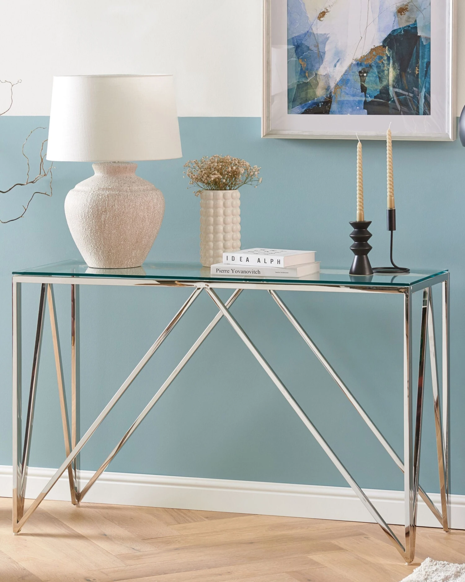 Consoletafel Zilver WESO - Afbeelding 2