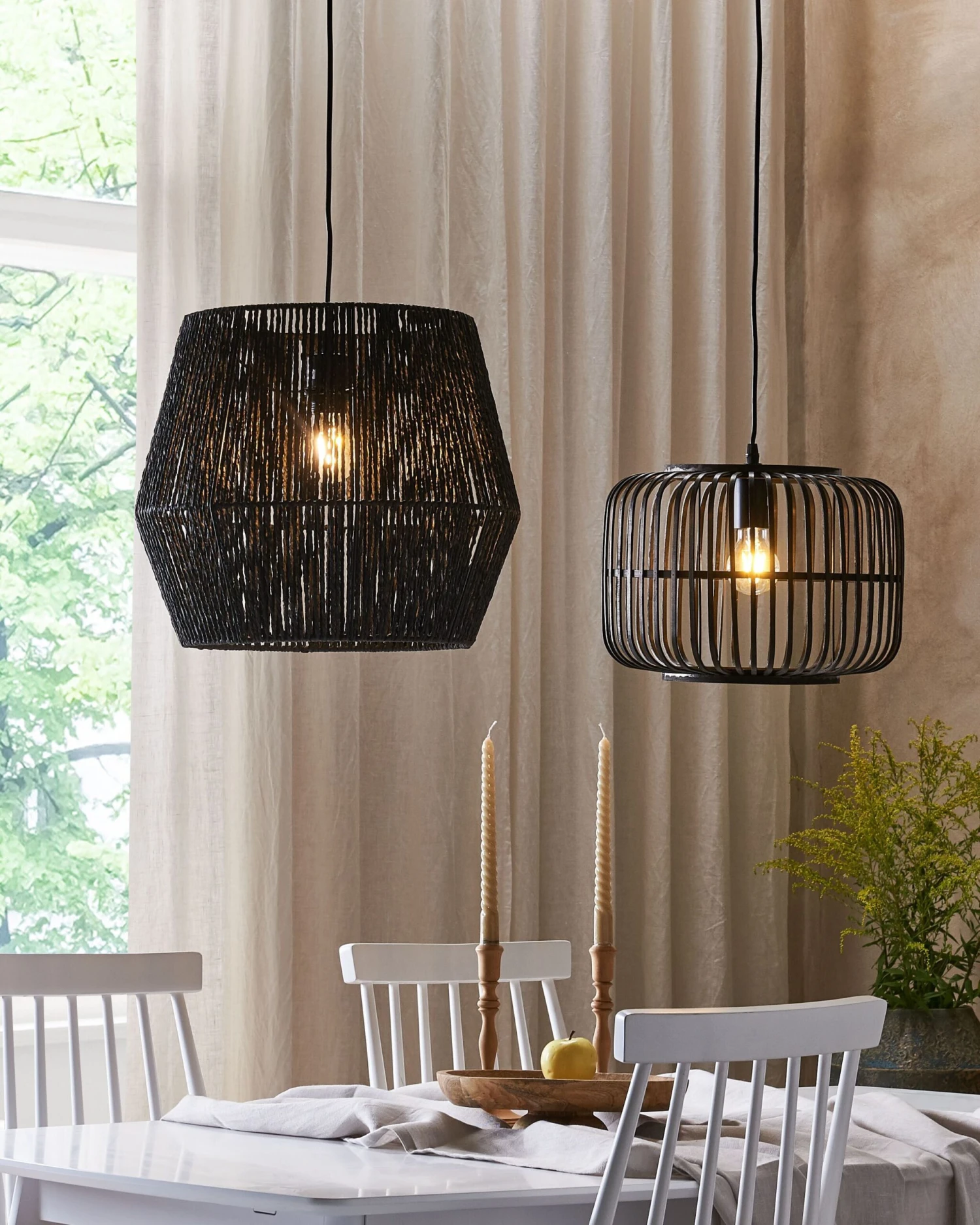 Hanglamp Zwart GWERU - Afbeelding 2