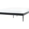 Bed Metaal Zwart 160 X 200 Cm VAURS