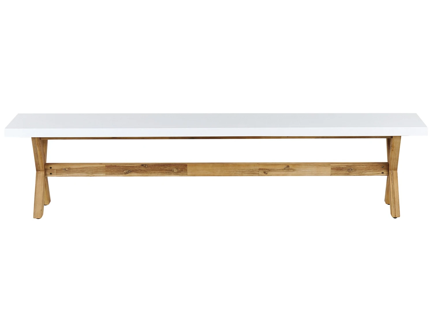 Tuinbank Beton Wit OLBIA - Afbeelding 3