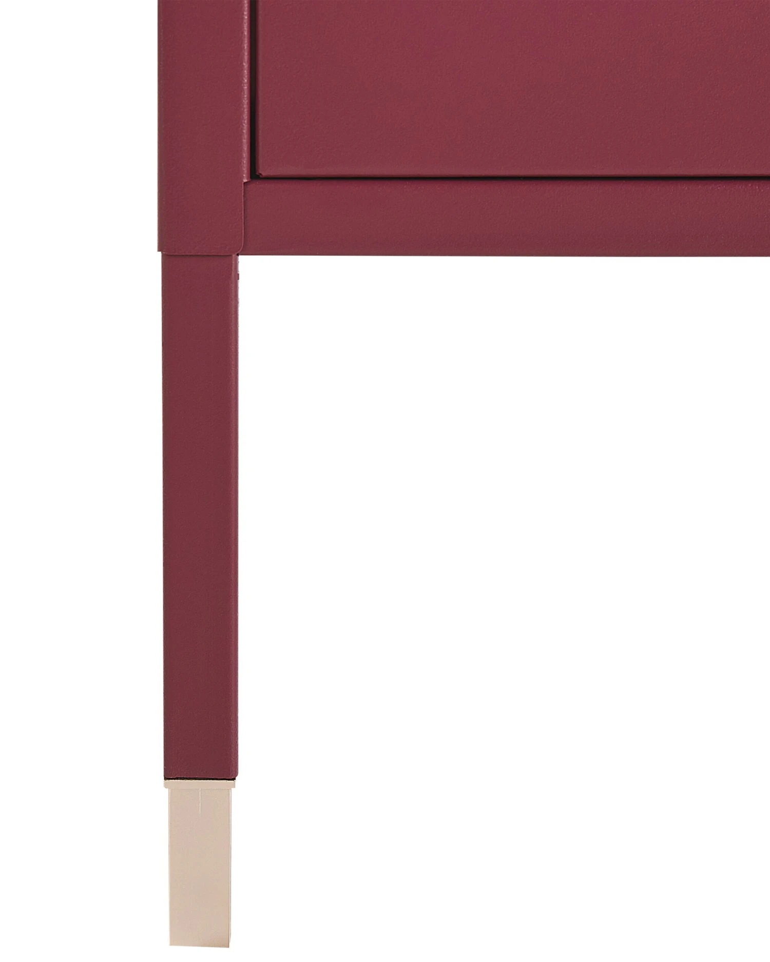 Nachtkastje Donkerrood OSSETT - Afbeelding 8