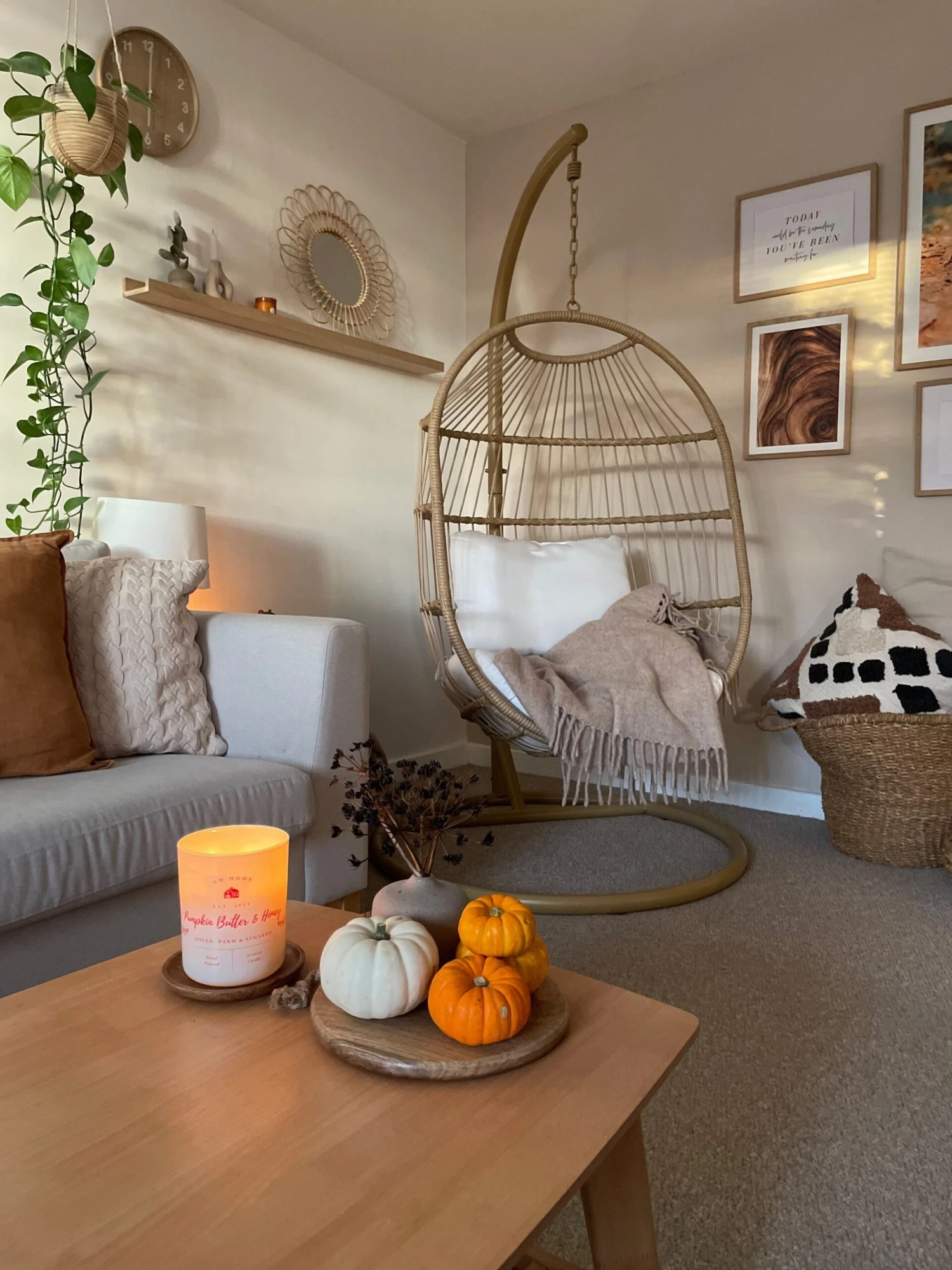 Salontafel Licht Hout TULARE - Afbeelding 5