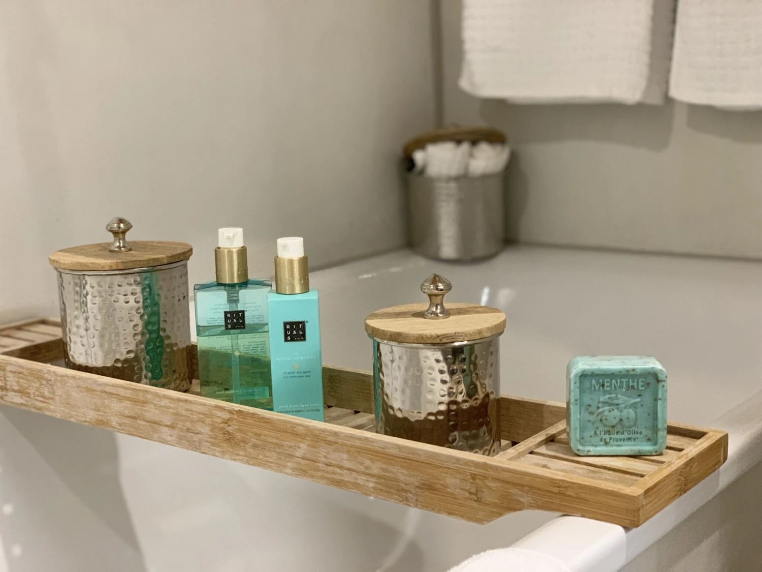 Opbergcontainer Set Van 3 Zilver ALEXANDRIA - Afbeelding 4