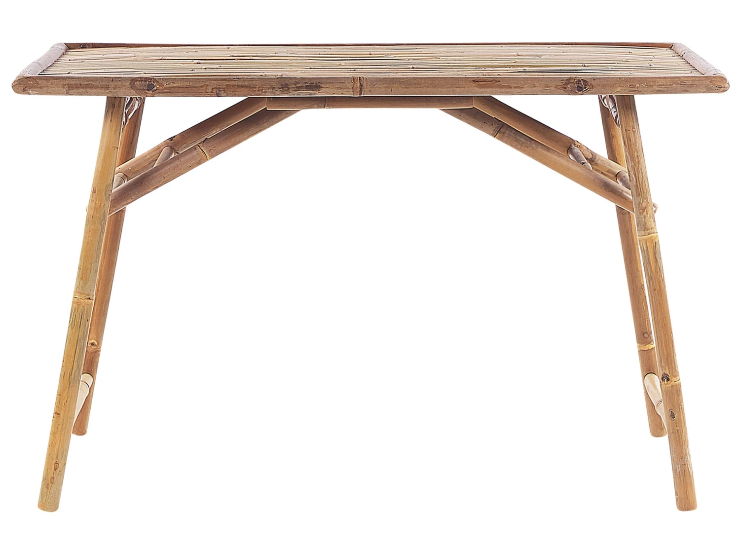Tuintafel Bamboe Naturel 120 X 69 Cm MOLISE - Afbeelding 3
