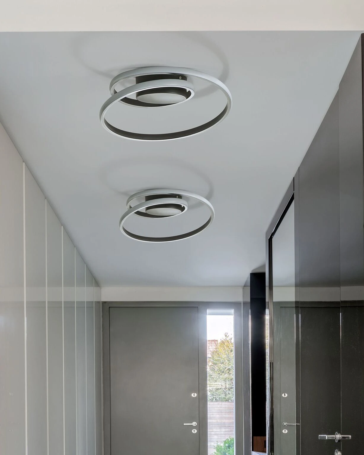 Metalen LED Plafondlamp Zwart NARYN - Afbeelding 5