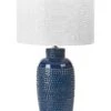 Tafellamp Keramiek Marineblauw PERLIS