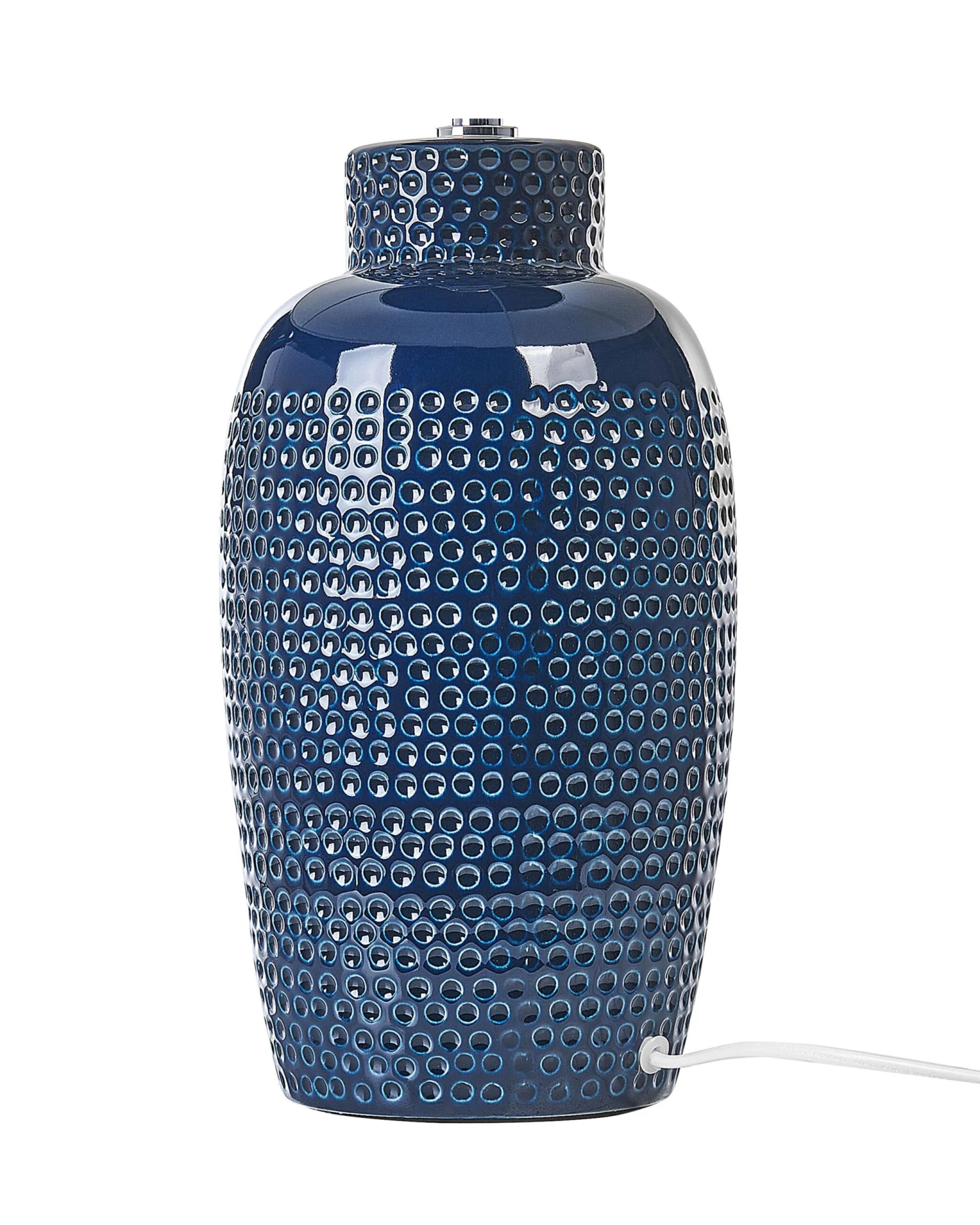 Tafellamp Keramiek Marineblauw PERLIS - Afbeelding 6