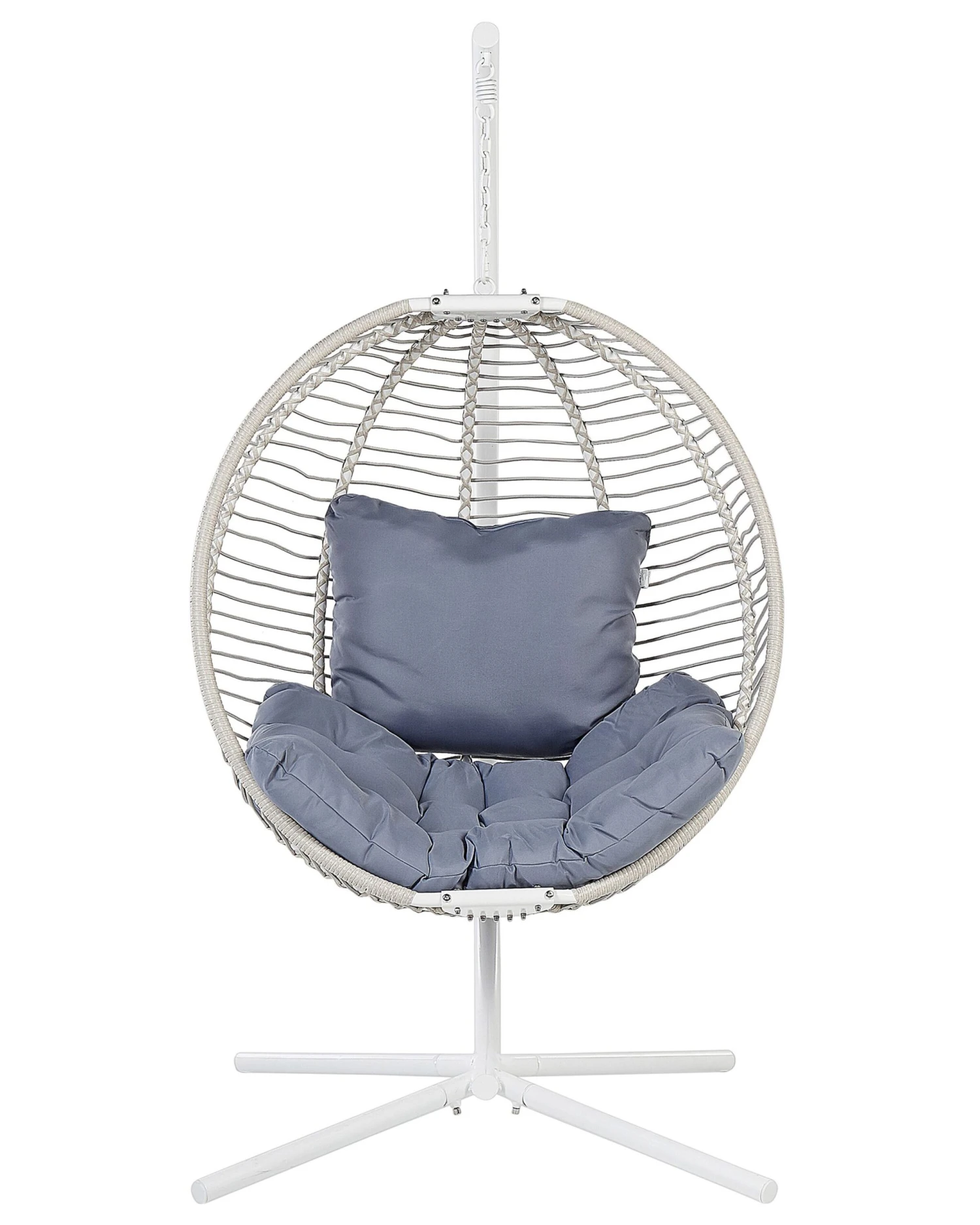 Hangstoel Polyester Wit ARCO - Afbeelding 4