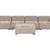 Loungeset 4-zits Stof Beige AREZZO