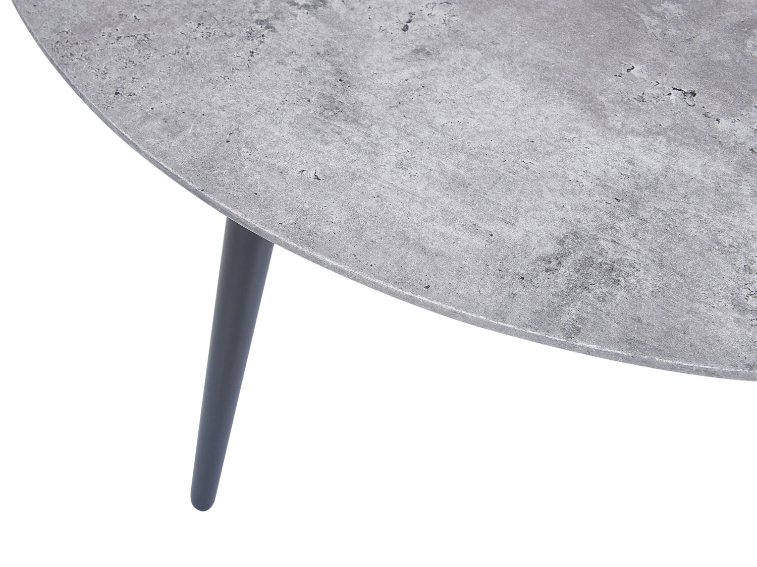 Salontafel Beton/zwart EFFIE - Afbeelding 3